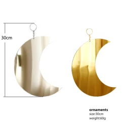 Gold Moon Mirror Acrylic Makeup - Image 5