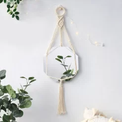 Macrame Mirror Wall Decoration Boho - Image 6
