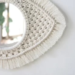 Macrame Mirror Wall Decoration Boho - Image 4