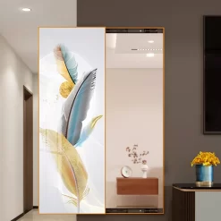 Vintage Golden Decorative Mirrors - Image 5