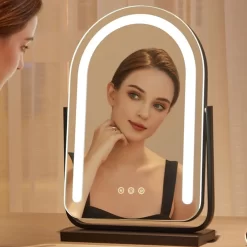 Modern Girls Wall Mirror Makeup Design - Image 2