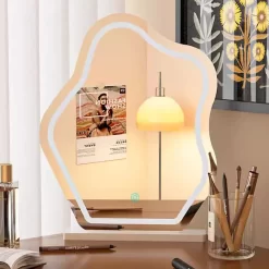 Girls Led Light Makeup Mirror Nordic - Image 3