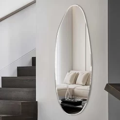 Bedroom Wall Mirror Led Light Luxury - Image 3