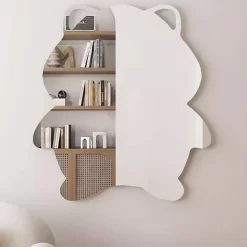 Big Round Wall Makeup Mirror - Image 3