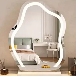 Led Lighted Wall Mirror Art Nordic - Image 3