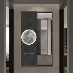 Living Room Wall Mirror Frame Aesthetic - Image 5