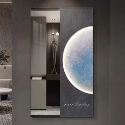 Living Room Wall Mirror Frame Aesthetic - Image 6