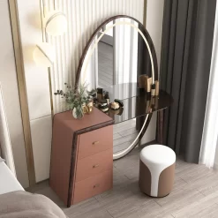 Drawer Mirror Dressing Table Full Body - Image 2