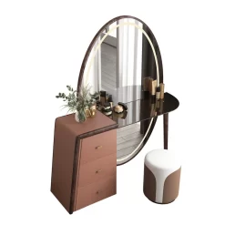 Drawer Mirror Dressing Table Full Body - Image 4
