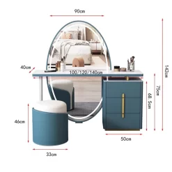 Chair Drawer Dressing Table Storage - Image 5