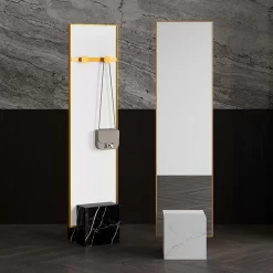 Living Room Art Mirror Gold Frame - Image 4