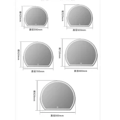 Wall Big Makeup Mirror Led Lighted - Image 5