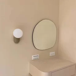 Bedroom Wall Mirror Aesthetic Nordic - Image 4