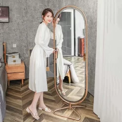 Living Room Aesthetic Mirror Metal Frame - Image 3