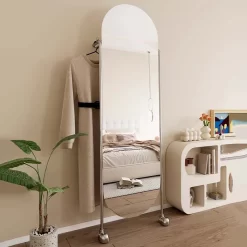 Living Room Frame Mirror Oval Aesthetic - Image 3