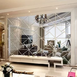 New 3D Square Wall Mirror Stickers - Image 3