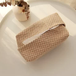 Japanese Style Cotton Linen Tissue Box - Image 5