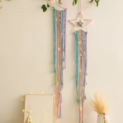 Macrame Dreamcatcher Handmade Wall - Image 2