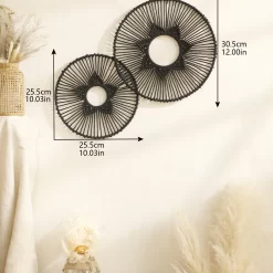 Macrame Tapestry Round Wall Hanging - Image 5