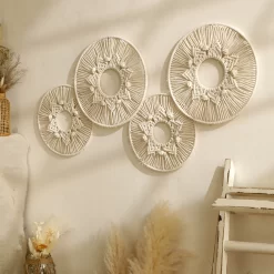 Macrame Tapestry Round Wall Hanging - Image 6