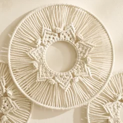 Macrame Tapestry Round Wall Hanging - Image 4