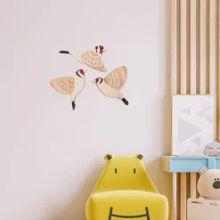 Wooden Birds Wall Hanging - Image 3
