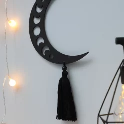 Wooden Wall Hanging Decor Moon - Image 4