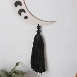 Wooden Wall Hanging Decor Moon - Image 3