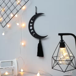 Wooden Wall Hanging Decor Moon - Image 2