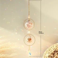 Shells Sun Catcher Crystal Rainbow Prism - Image 4
