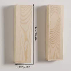 Wooden Vase for Flowers Boho - Image 5
