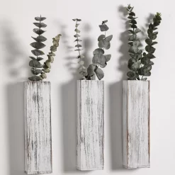 Wooden Vase for Flowers Boho - Image 2