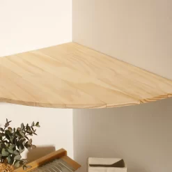 Wall Corner Shelves Wood Floating - Image 5