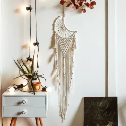 Moon Macrame Tapestry - Image 2