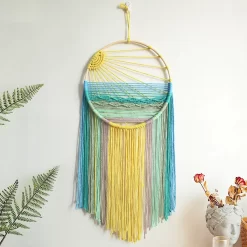 Macrame Tapestry Sunrise Sunset - Image 3