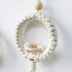 Air Plant Holder Macrame Wall Hanging - Image 3