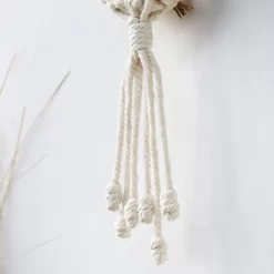 Air Plant Holder Macrame Wall Hanging - Image 4