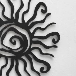 Sun Wood Decor Wall Hanging - Image 3