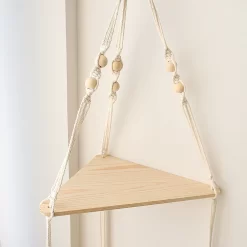 Floating Shelves Wood Stand Boho - Image 3