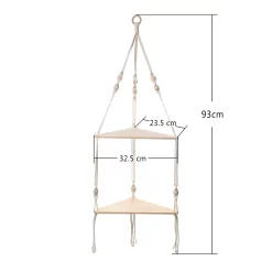 Floating Shelves Wood Stand Boho - Image 5