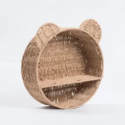 Hanging Woven Rattan Storage - Image 5
