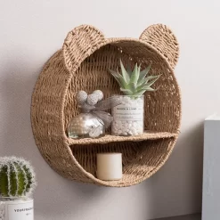 Hanging Woven Rattan Storage - Image 4