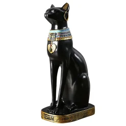 Resin Egyptian Cat Figurine - Image 6