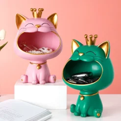 Lucky Cat Statue Table Miniature - Image 2