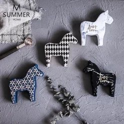 Wooden Horse Figurine Cute - Image 4