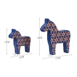 Wooden Horse Figurine Cute - Image 5