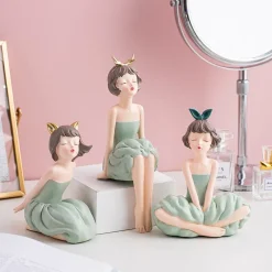 Cute Girls Resin Figurines - Image 2