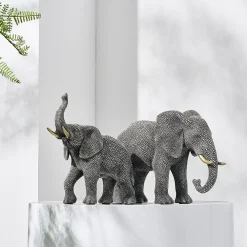 Resin Elephant Statue - Image 2