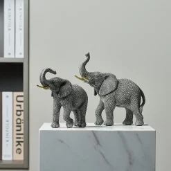 Resin Elephant Statue - Image 4
