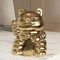 Ceramic Lovely Lucky Cat Piggy - Image 2